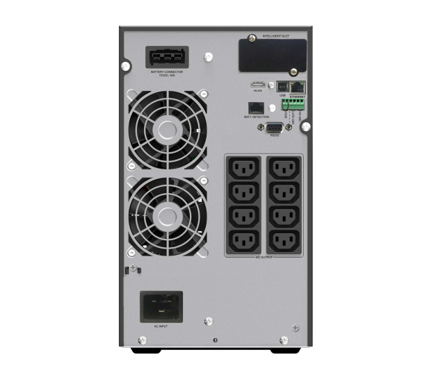 POWERWALKER UPS POWERWALKER ON-LINE 1/1 FAZY 3000VA ICT IOT PF1 USB/RS-232, 8X IEC C13 + 1X C19, C20 EPO, TOWER VFI 3000 ICT IOT PF1 - 1148505 - zdjęcie 3